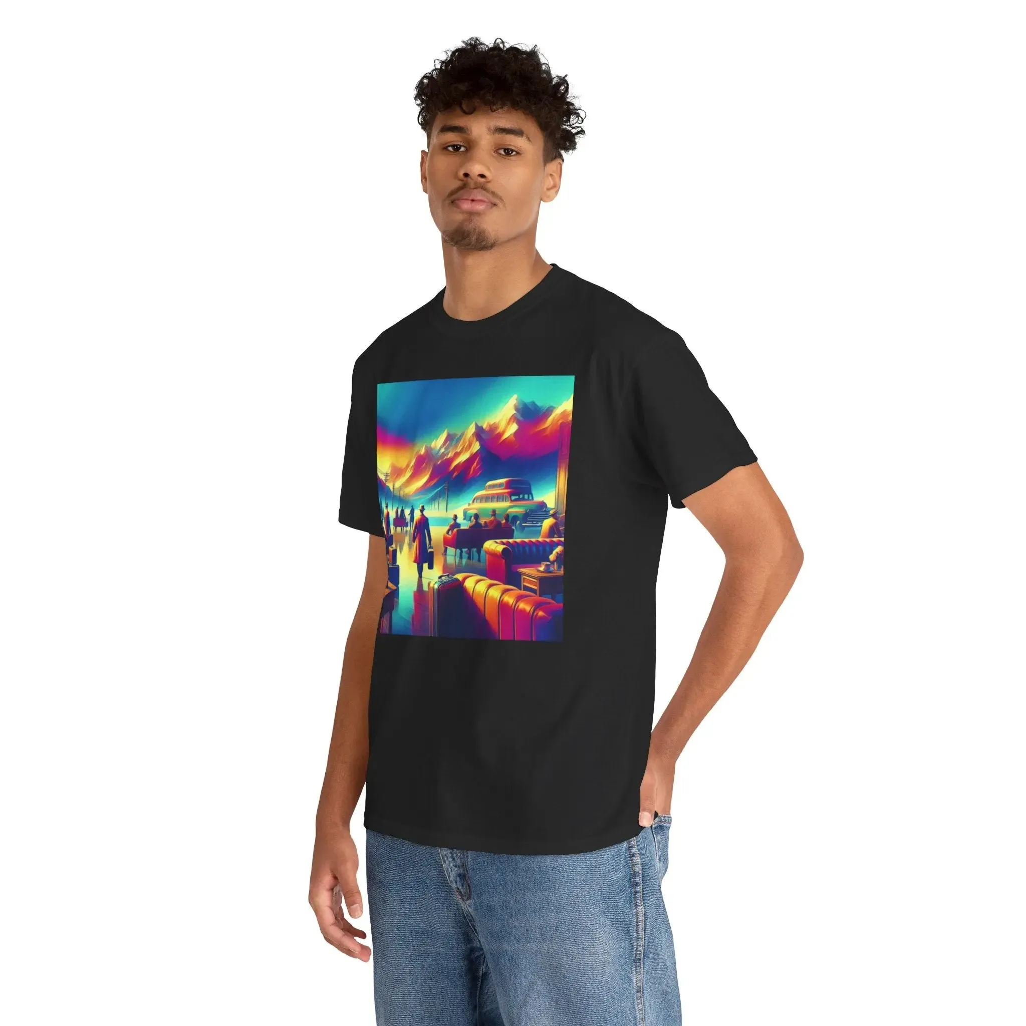 Retro Tee in Bright Colors