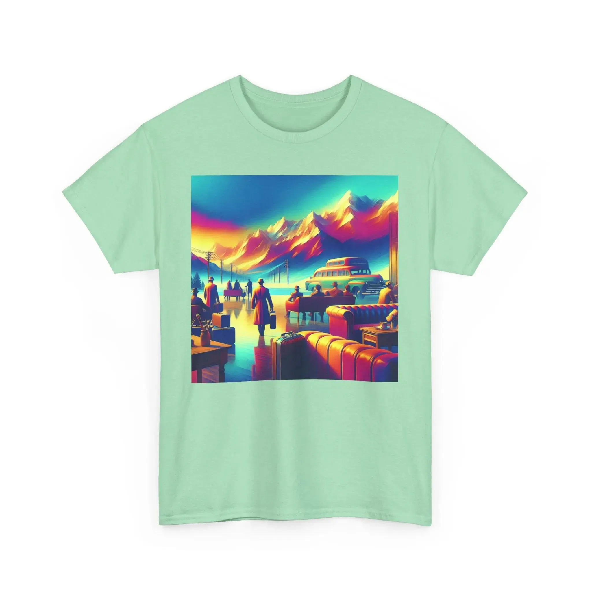 Retro Tee in Bright Colors
