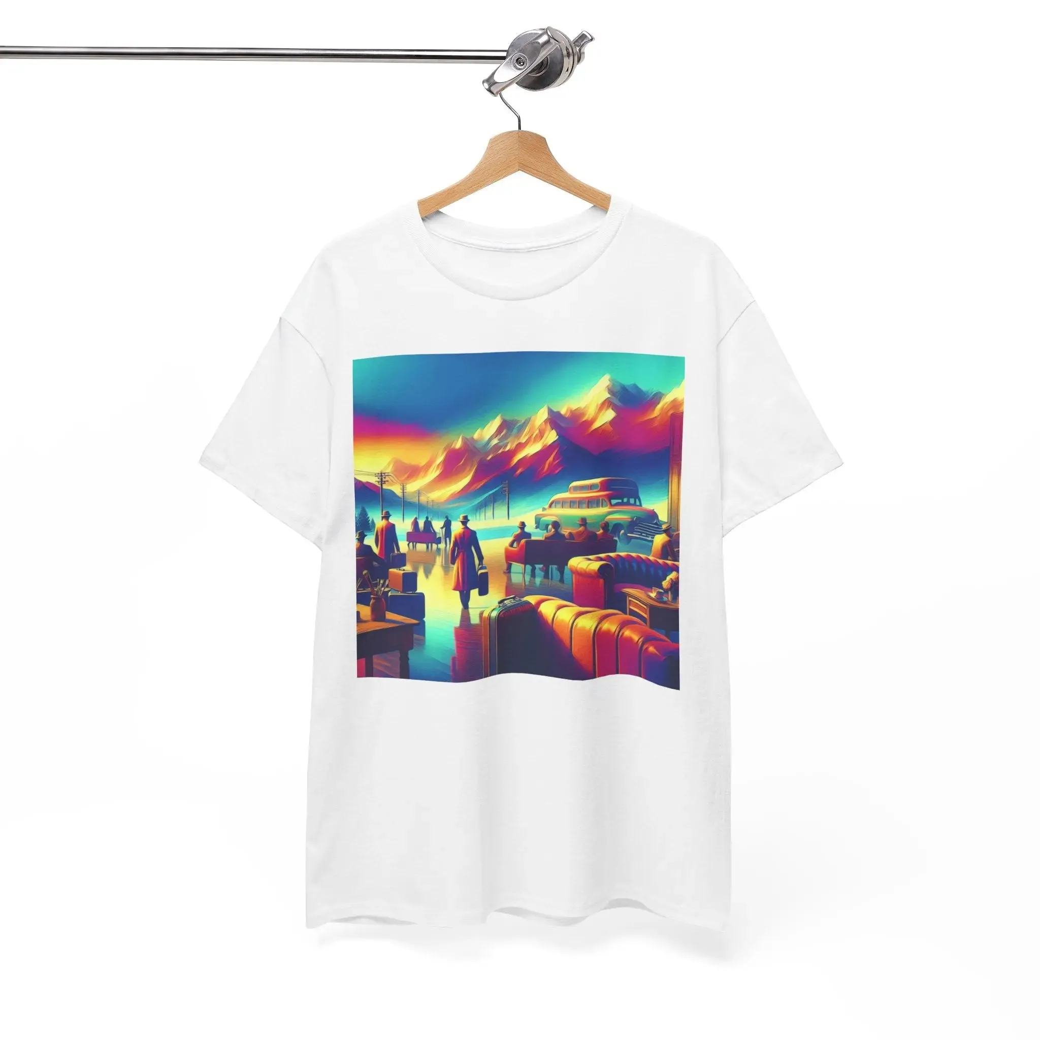 Retro Tee in Bright Colors