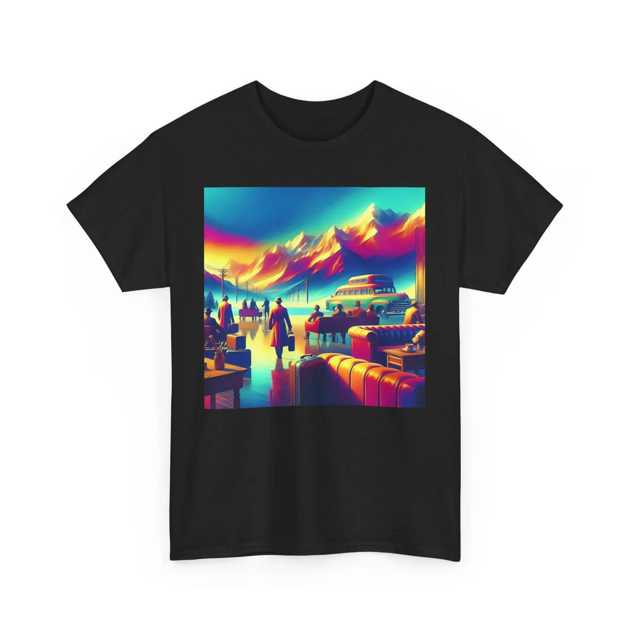 Retro Tee in Bright Colors