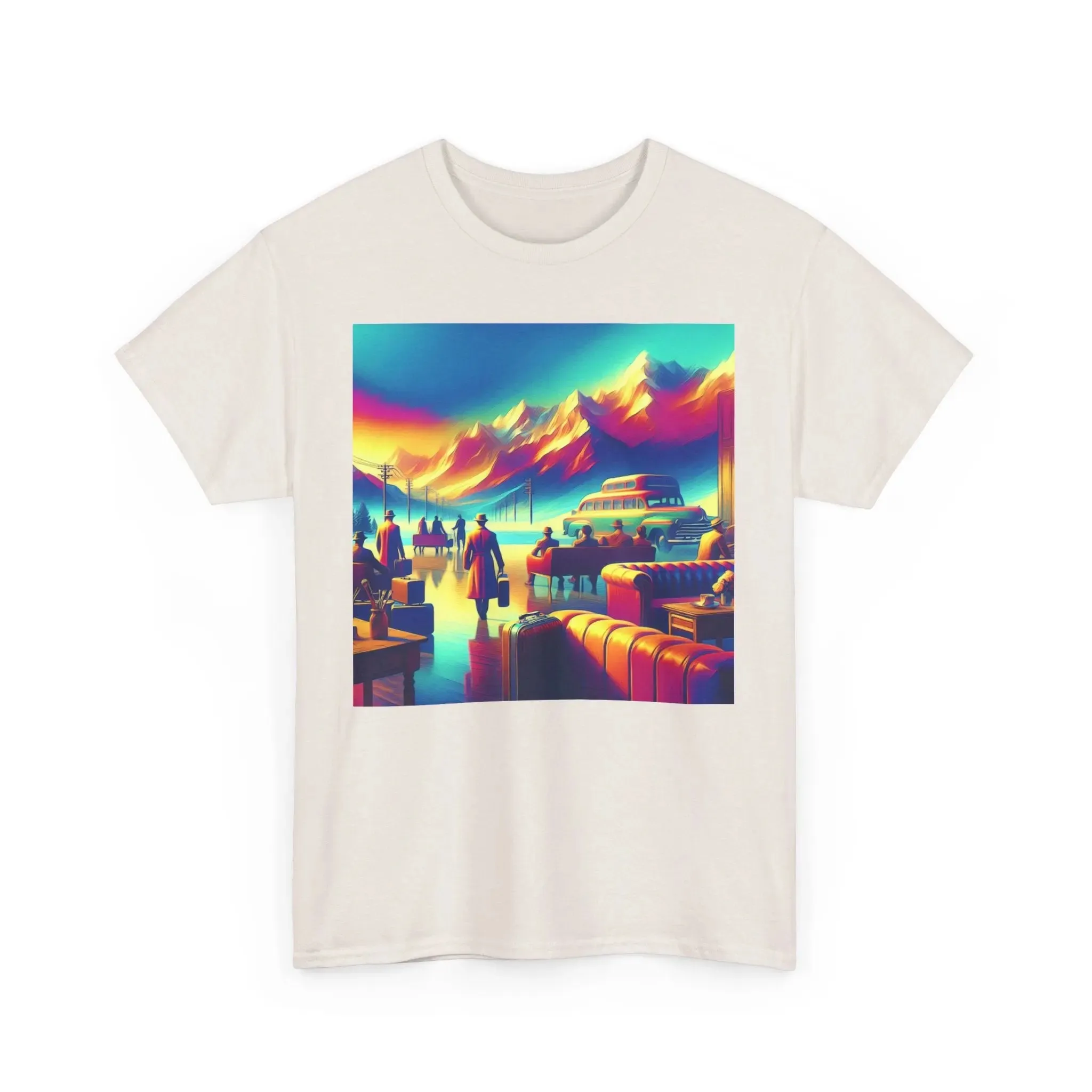 Retro Tee in Bright Colors