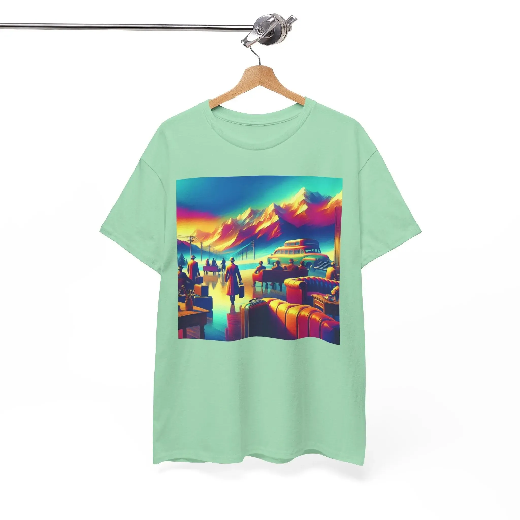 Retro Tee in Bright Colors