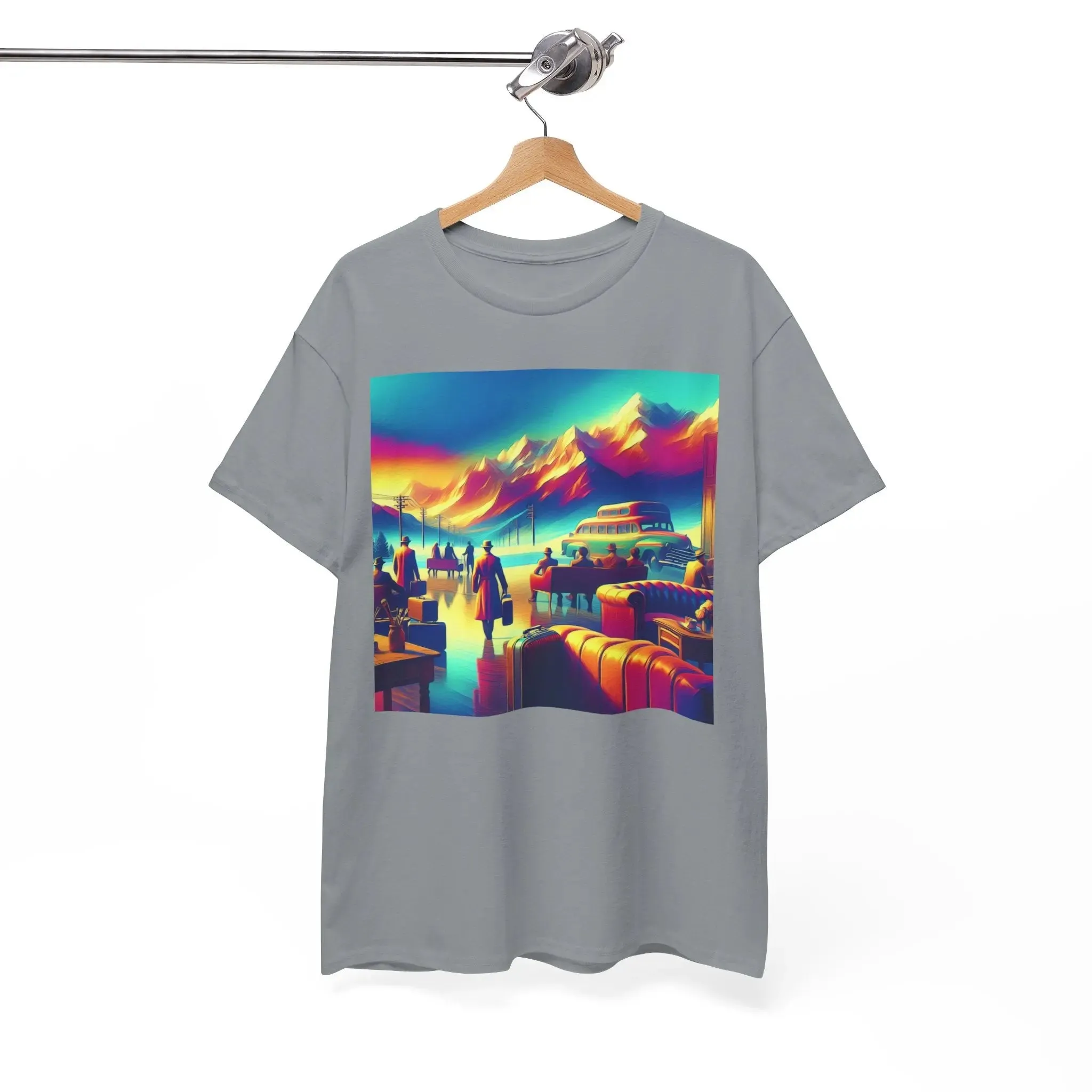 Retro Tee in Bright Colors