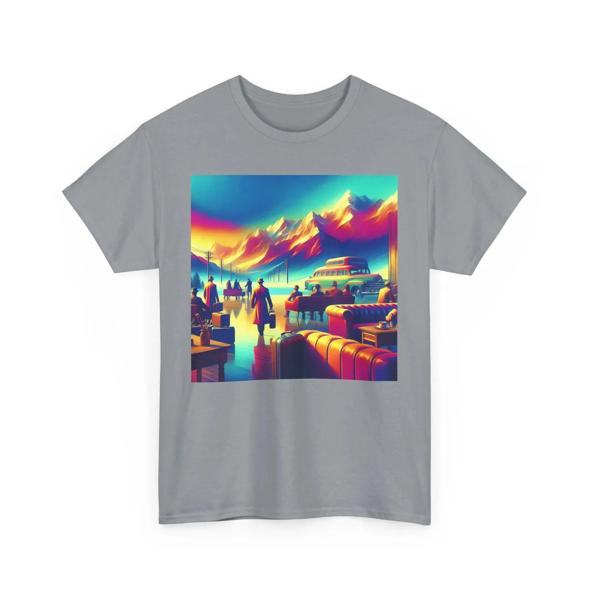Retro Tee in Bright Colors
