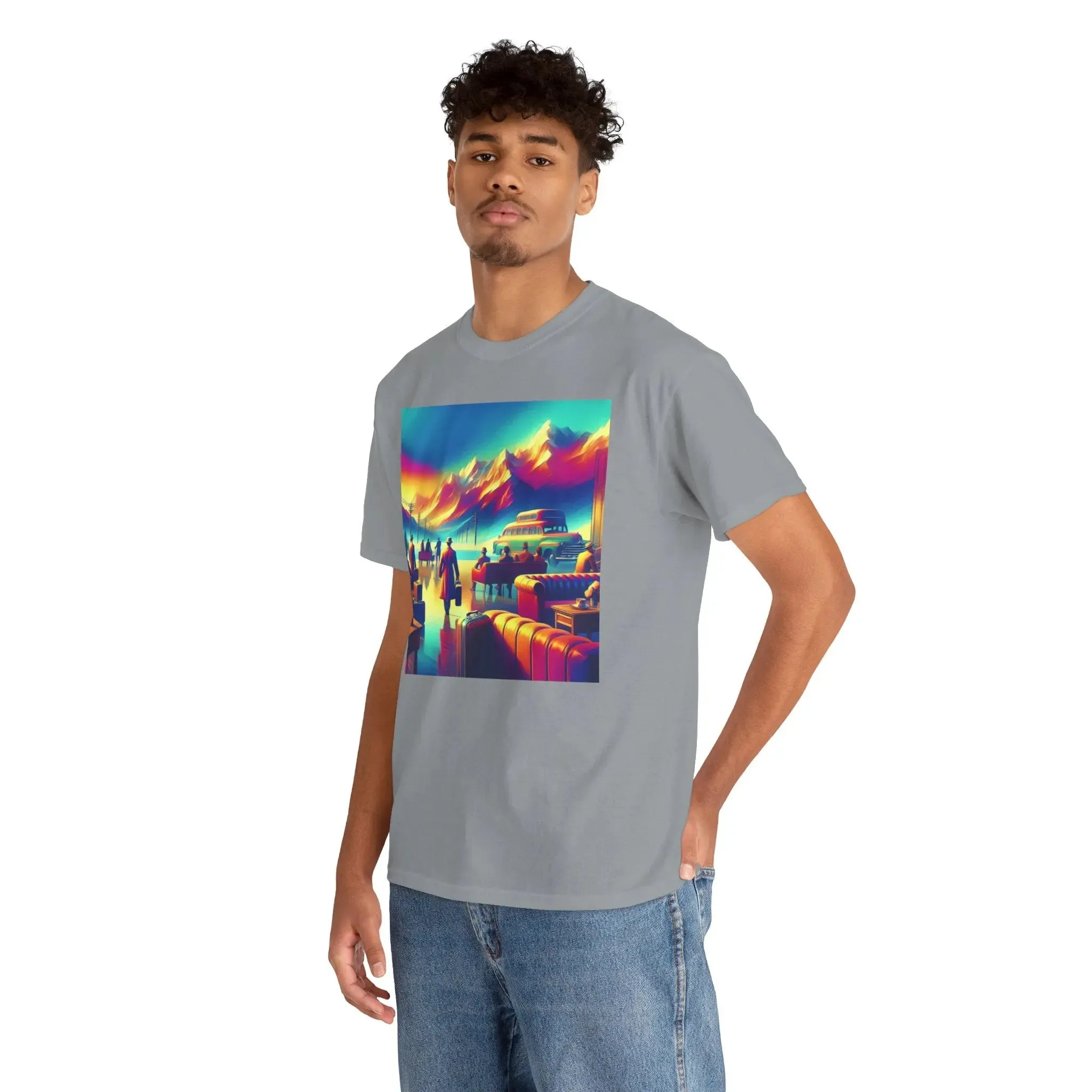 Retro Tee in Bright Colors