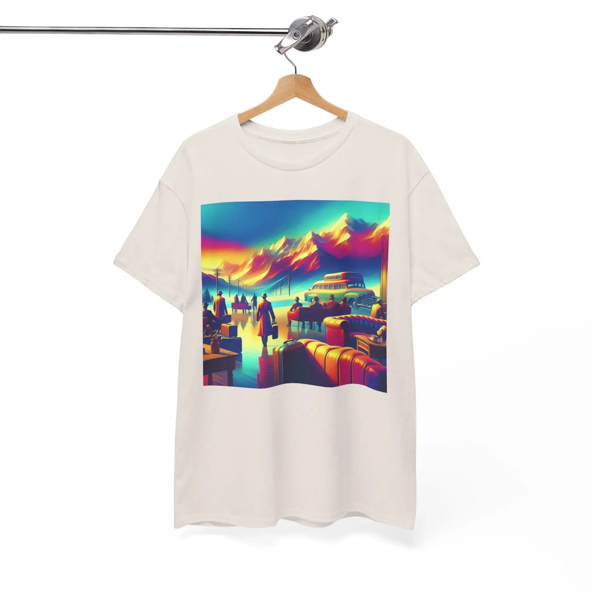 Retro Tee in Bright Colors