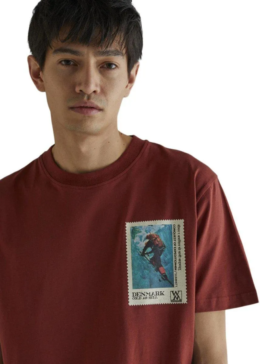 Rics Climber Tee - Spice Brown