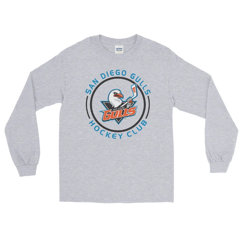 San Diego Gulls Adult Faceoff Long Sleeve Shirt
