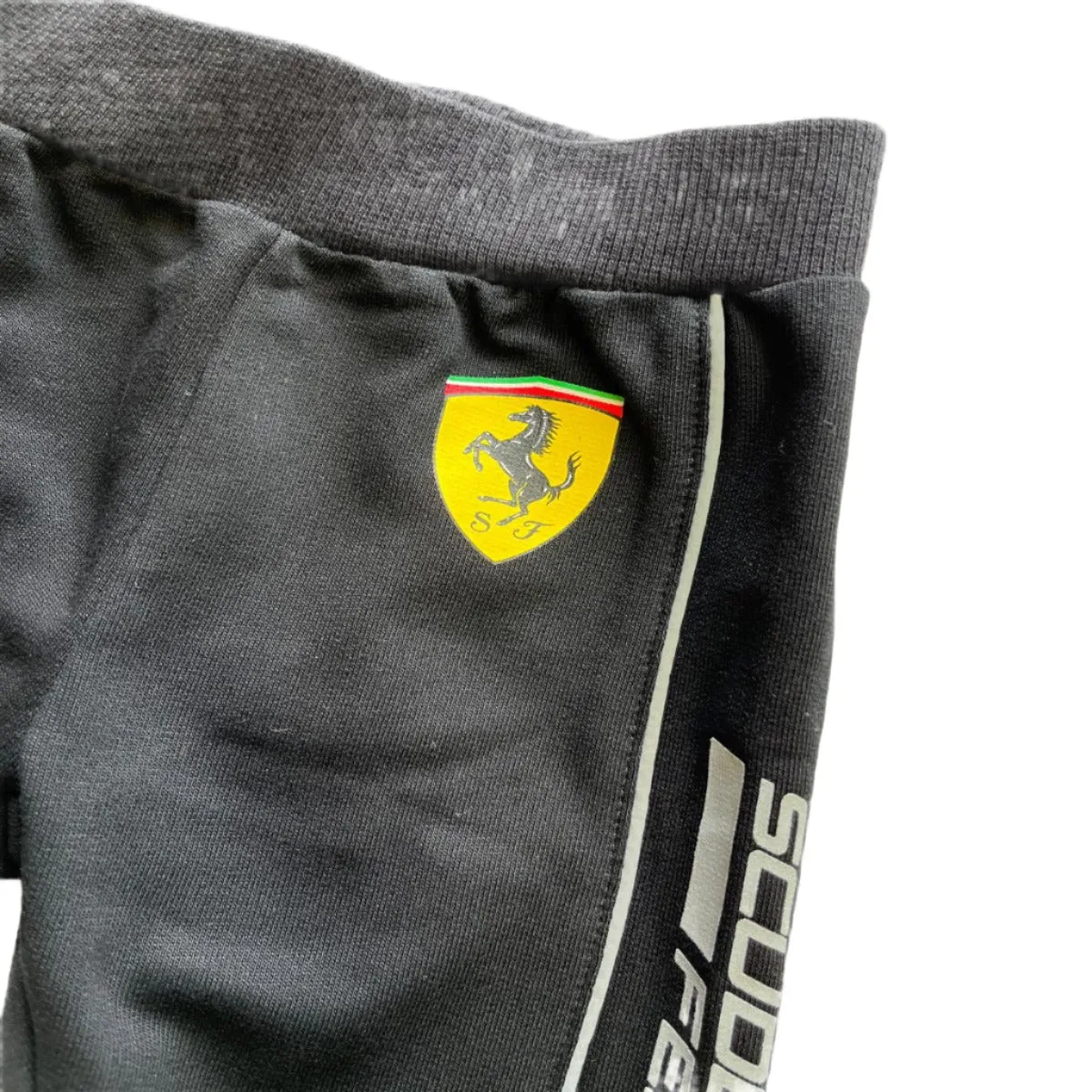Scuderia Ferrari Infant Baby Boys Jogging Pants - Black