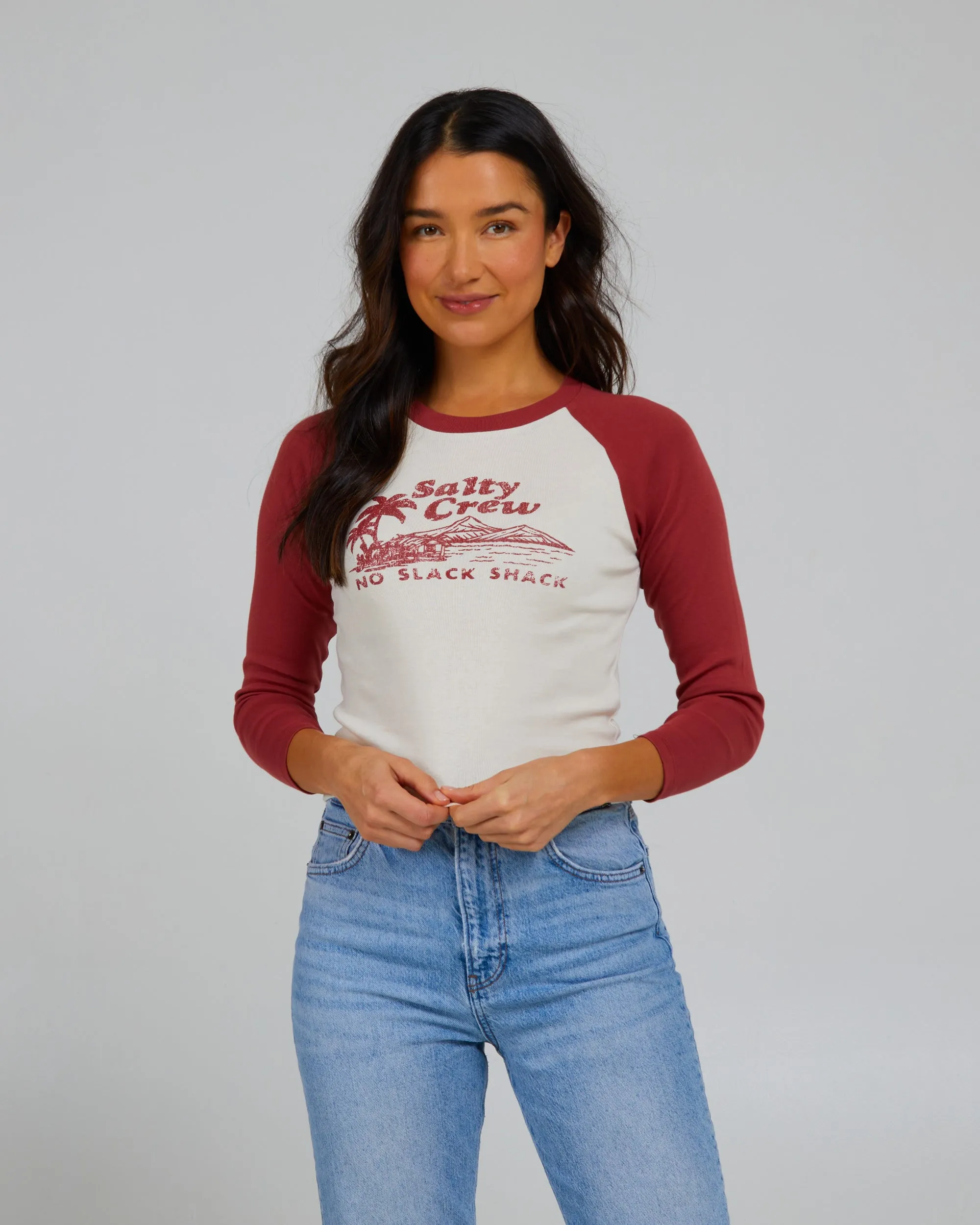 Slack Shack Baked Apple L/S Raglan