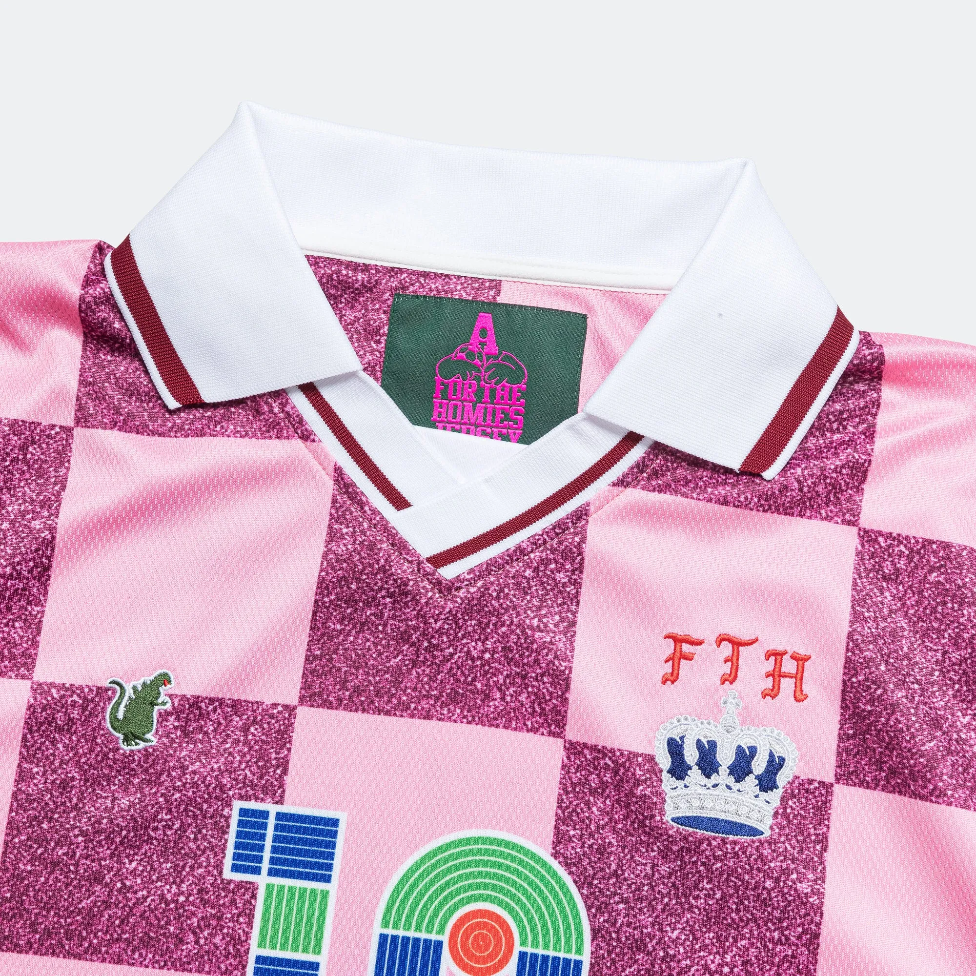 STATIC Soccer Jersey - Cherry