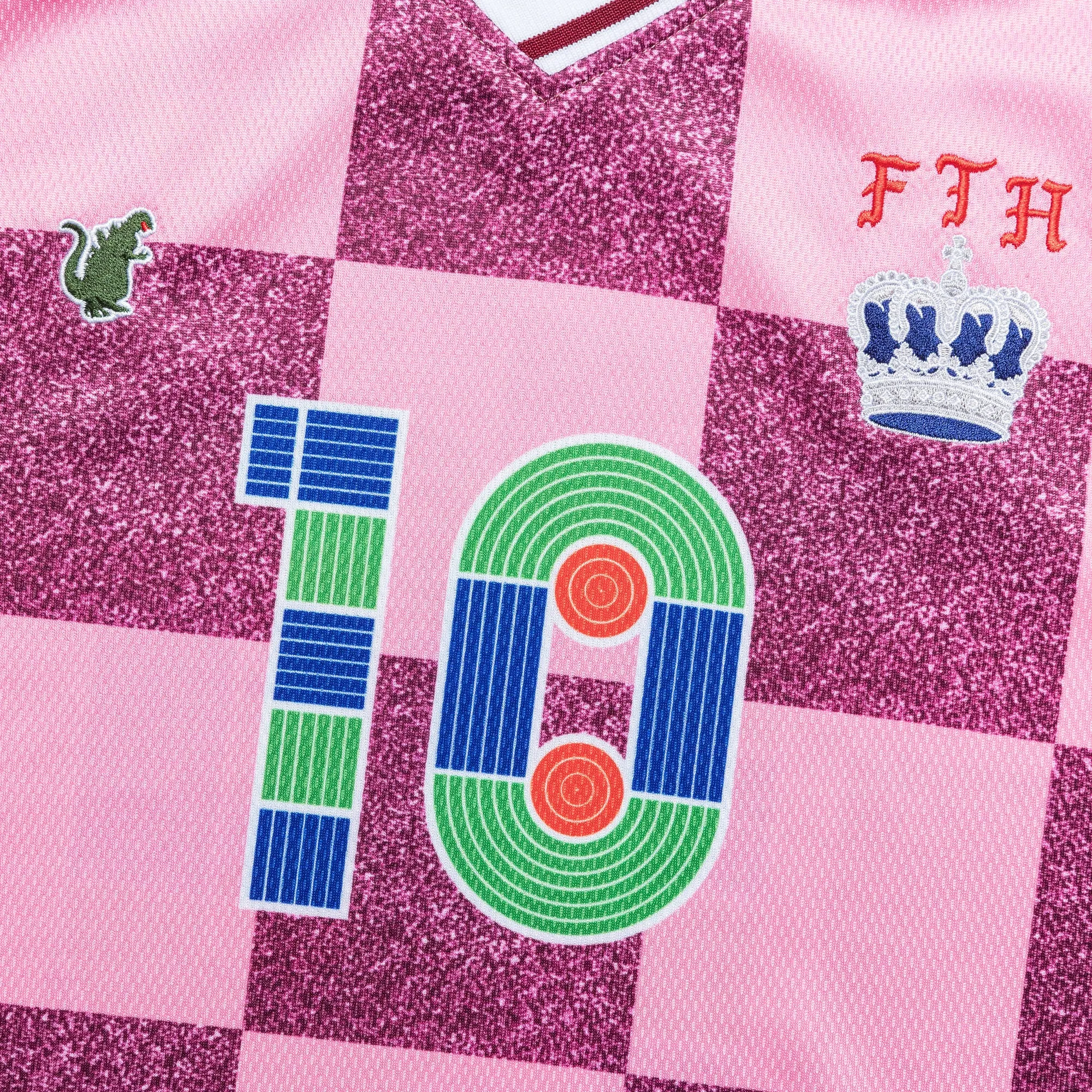 STATIC Soccer Jersey - Cherry