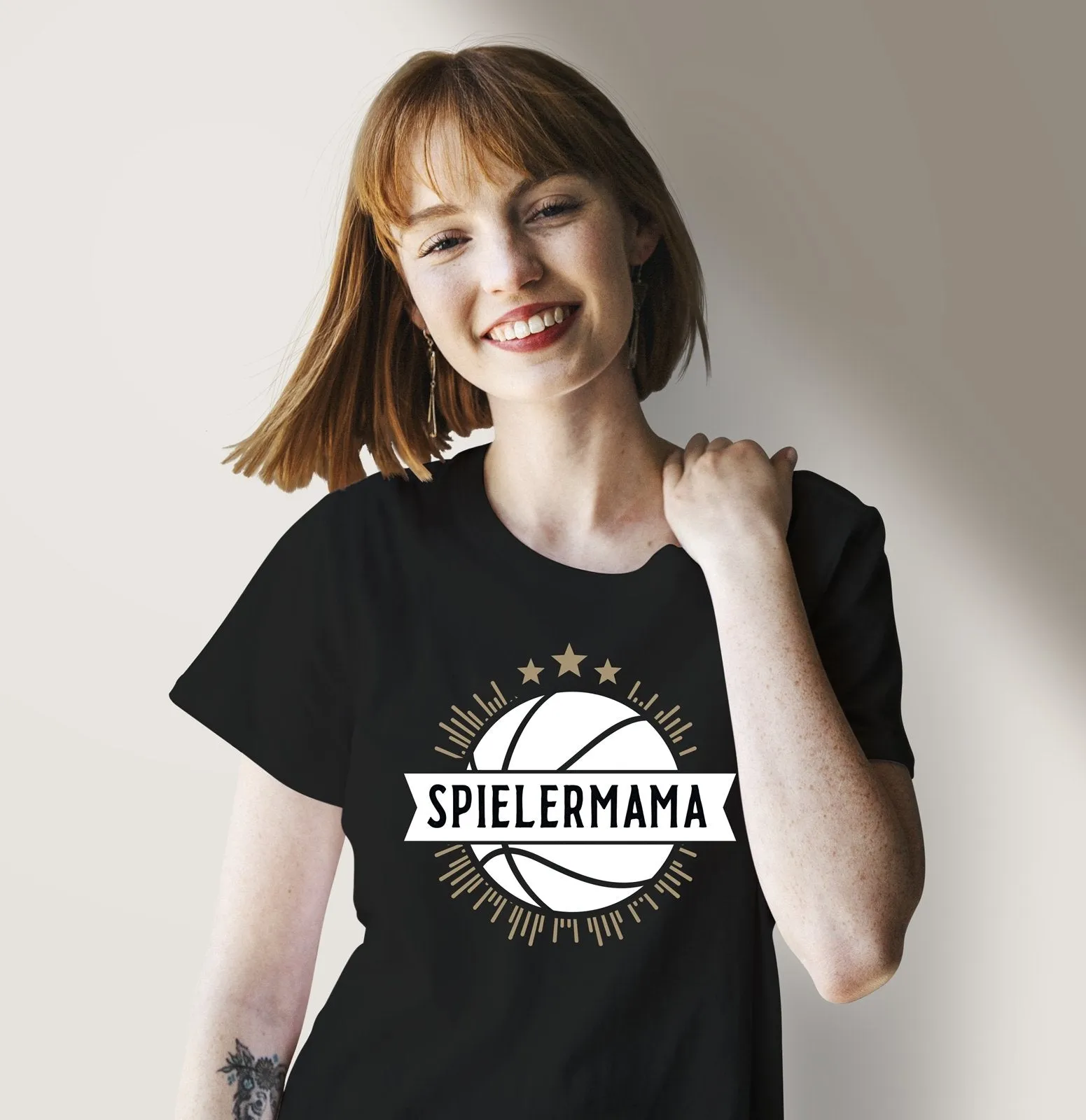 T-Shirt Damen - Spielermama (Basketball)