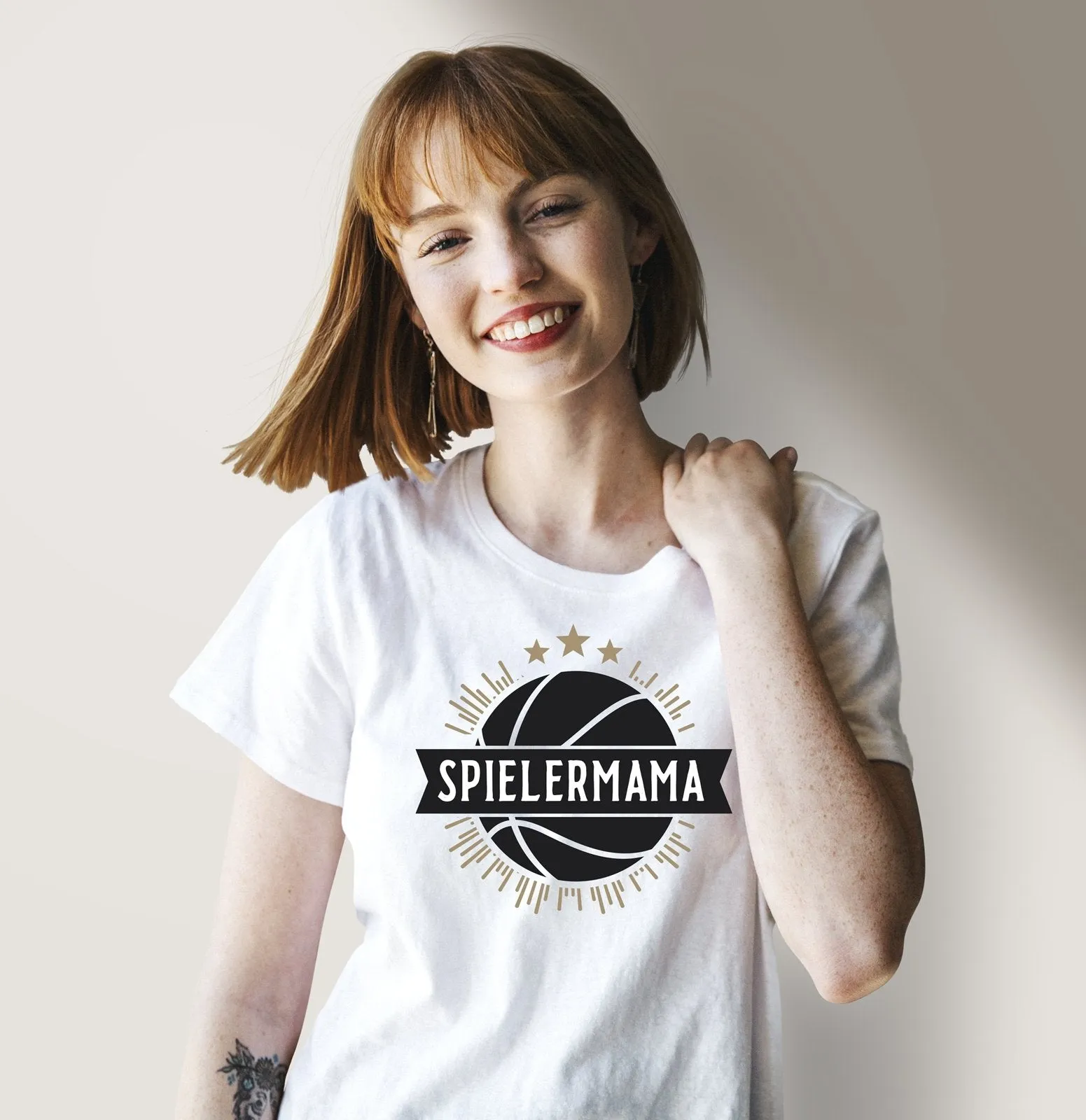 T-Shirt Damen - Spielermama (Basketball)