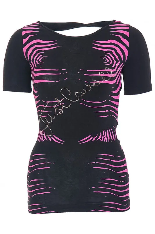 T-shirt Just Cavalli Print T-shirts
