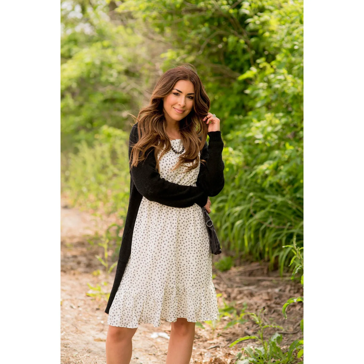 Textured Tissue Tunic Cardigan