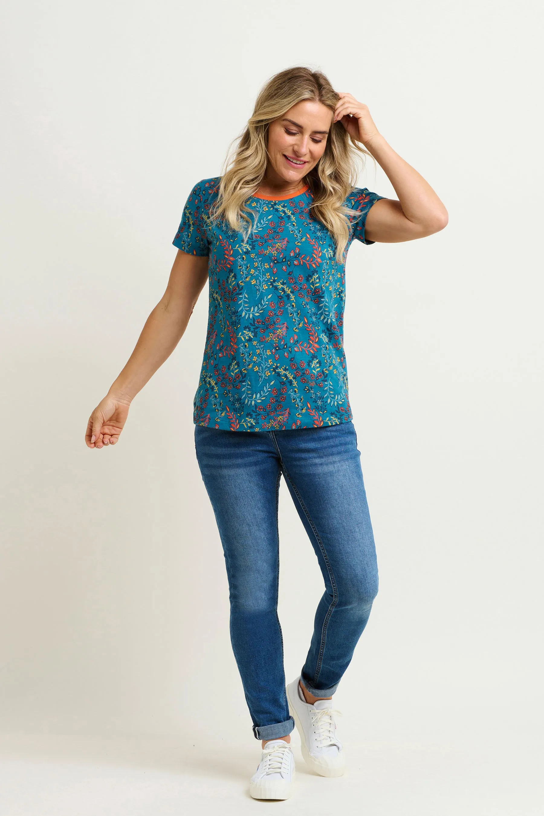 Uma Floral Paisley Tshirt