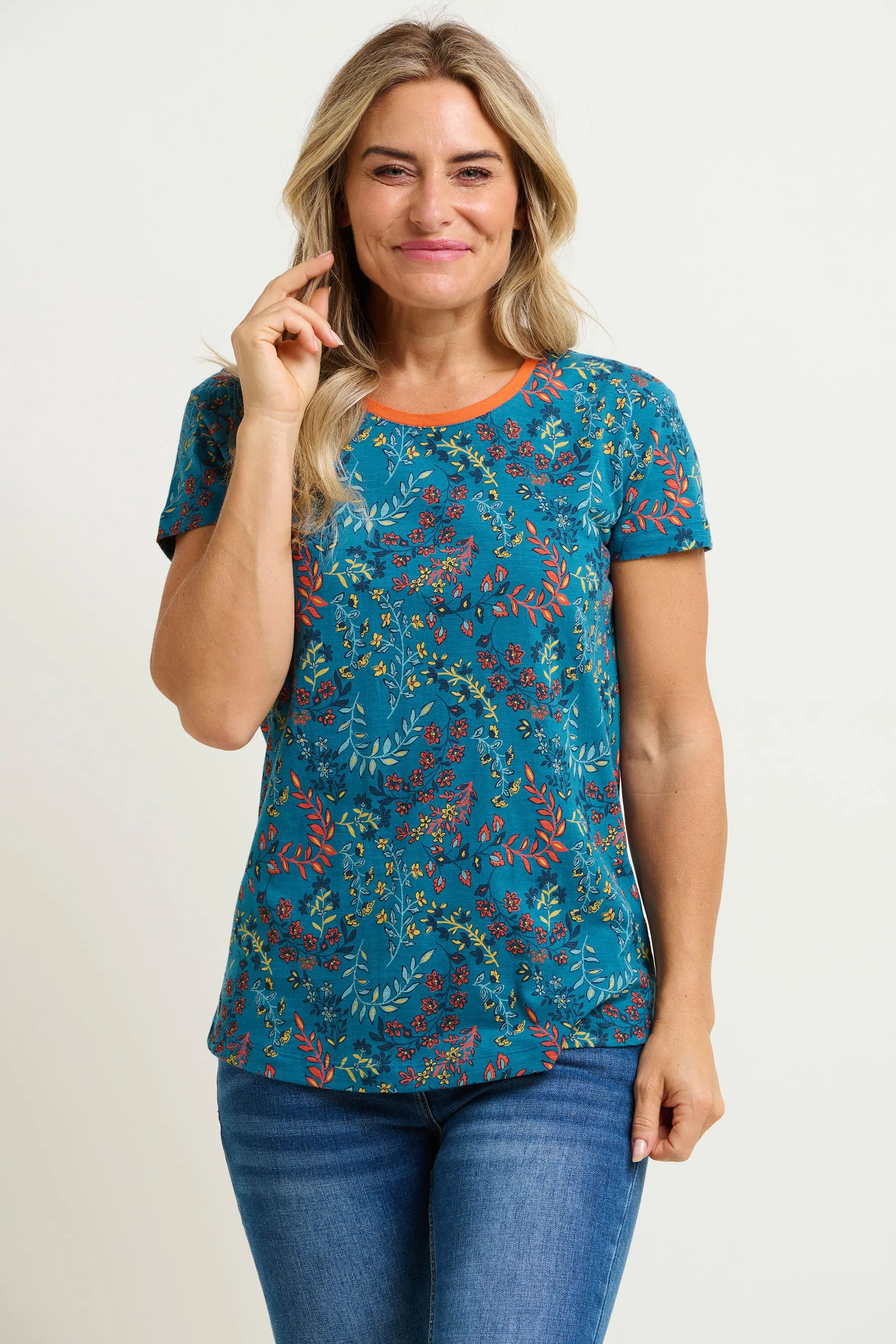 Uma Floral Paisley Tshirt