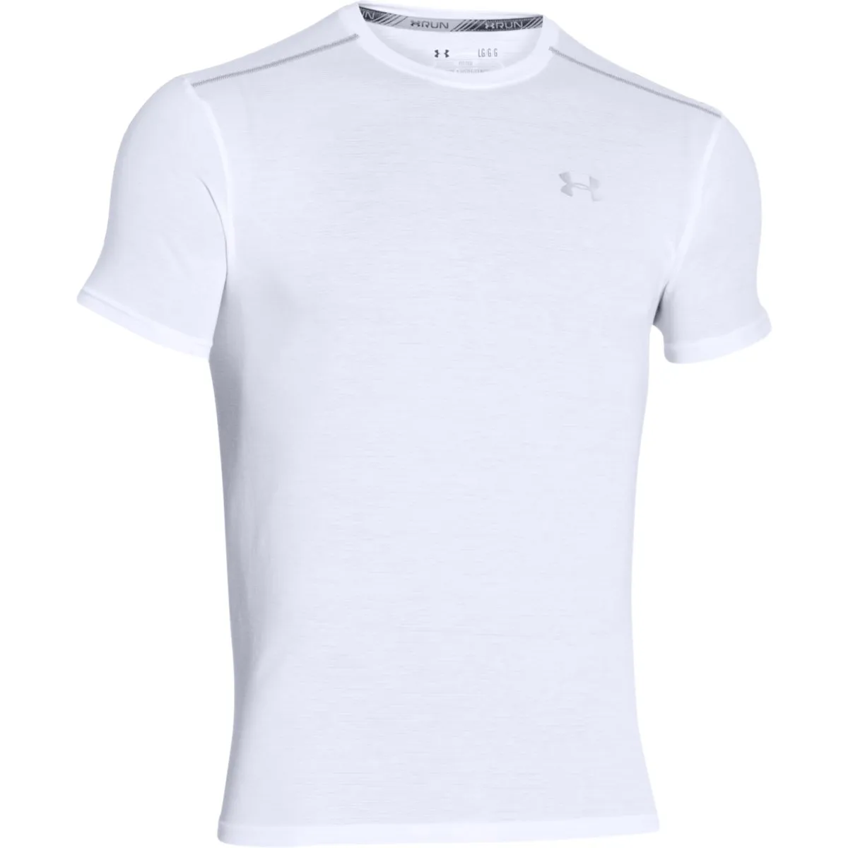 Under Armour Men's White Streaker Run Short Sleeve T-Shirt