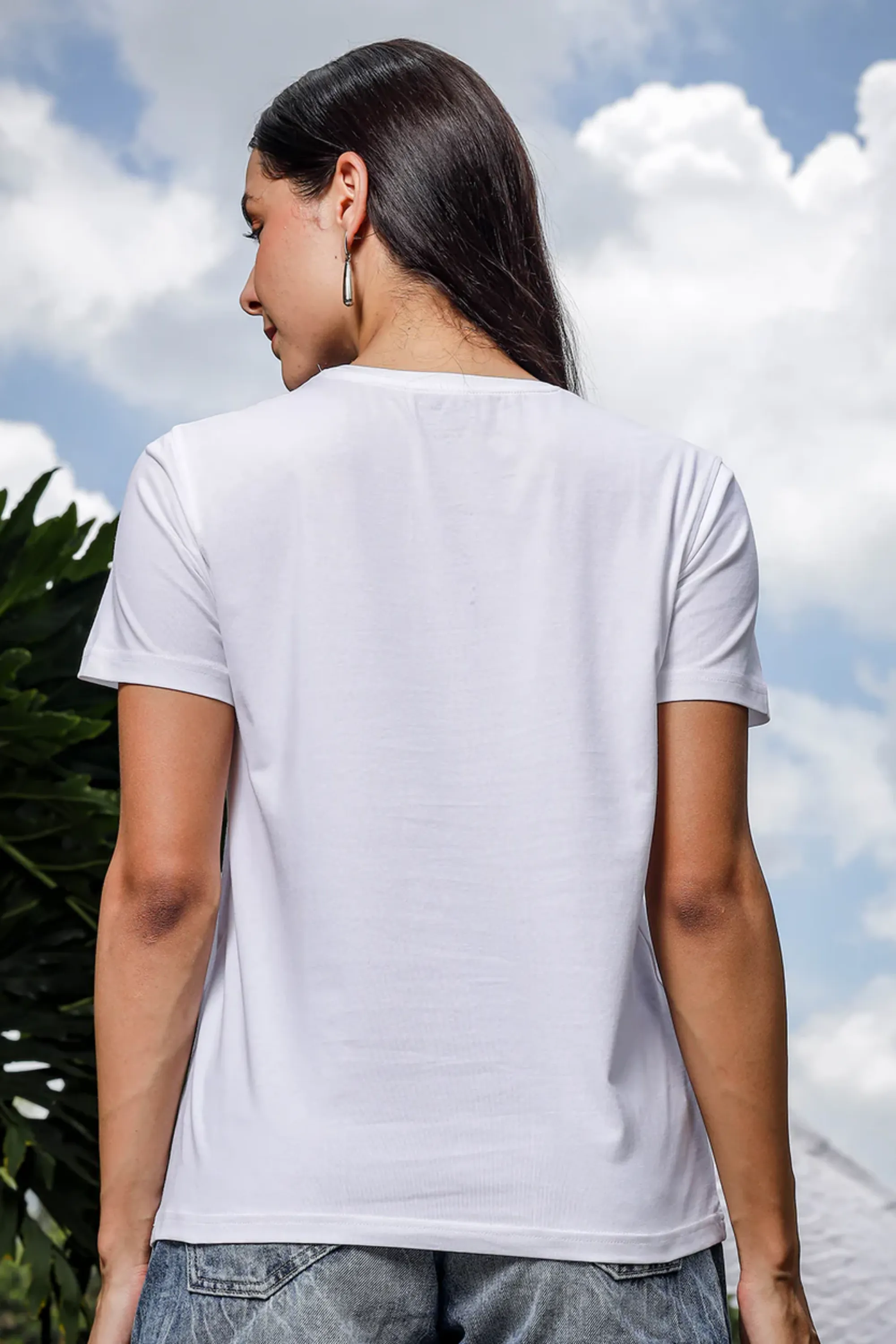 Women White Maria T-Shirt